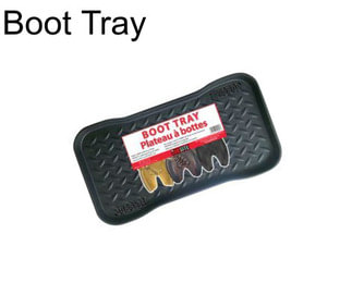 Boot Tray