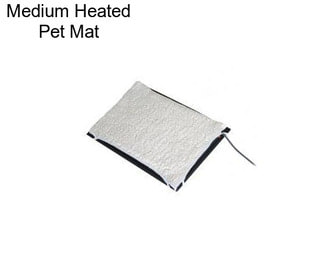 Medium Heated Pet Mat