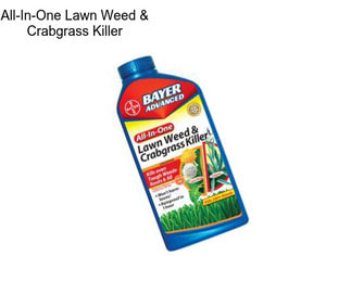 All-In-One Lawn Weed & Crabgrass Killer