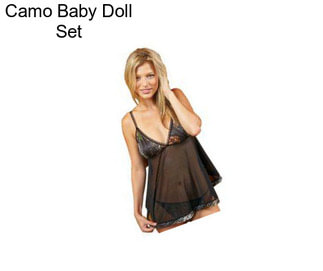 Camo Baby Doll Set