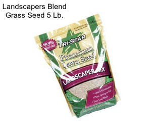 Landscapers Blend Grass Seed 5 Lb.