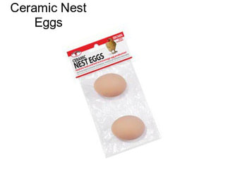 Ceramic Nest Eggs