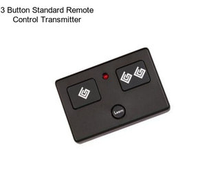 3 Button Standard Remote Control Transmitter