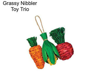 Grassy Nibbler Toy Trio