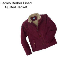 Ladies Berber Lined Quilted Jacket