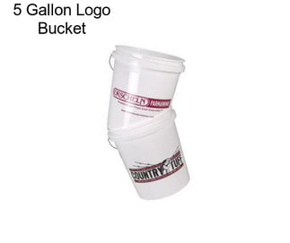 5 Gallon Logo Bucket