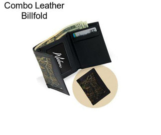 Combo Leather Billfold