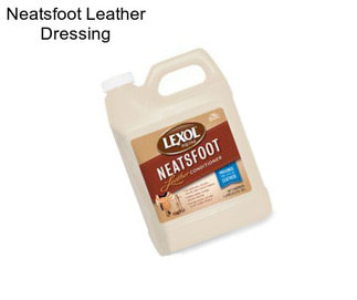 Neatsfoot Leather Dressing