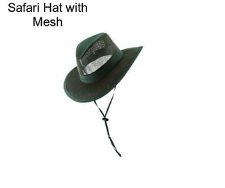 Safari Hat with Mesh