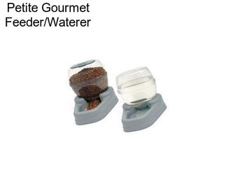 Petite Gourmet Feeder/Waterer