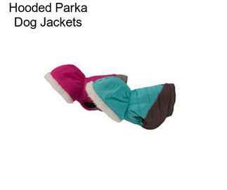 Hooded Parka Dog Jackets