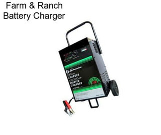 Farm & Ranch Battery Charger
