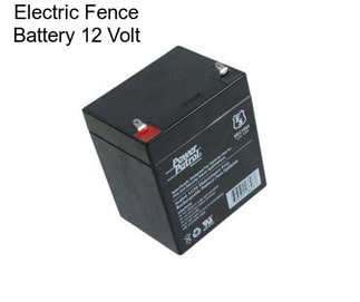 Electric Fence Battery 12 Volt