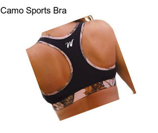 Camo Sports Bra