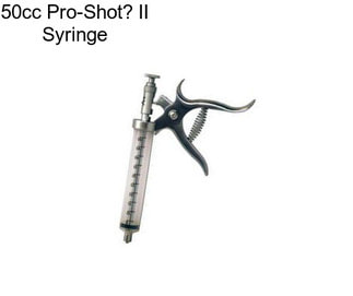 50cc Pro-Shot? II Syringe