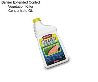 Barrier Extended Control Vegetation Killer Concentrate Qt.