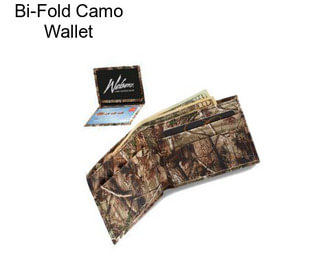 Bi-Fold Camo Wallet