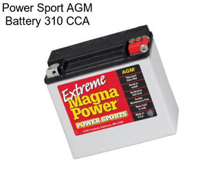 Power Sport AGM Battery 310 CCA