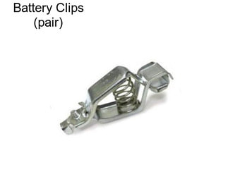 Battery Clips (pair)