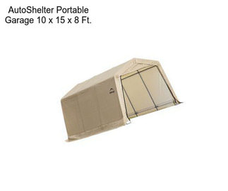 AutoShelter Portable Garage 10 x 15 x 8 Ft.