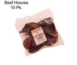 Beef Hooves 10 Pk.