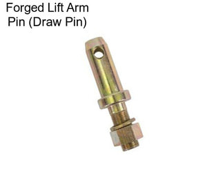 Forged Lift Arm Pin (Draw Pin)