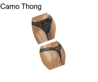 Camo Thong