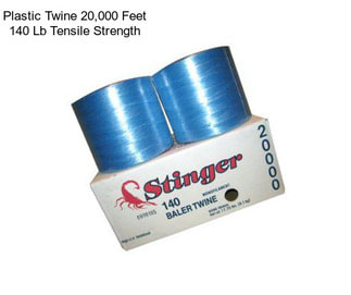 Plastic Twine 20,000 Feet 140 Lb Tensile Strength