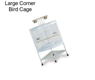 Large Corner Bird Cage
