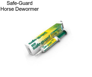 Safe-Guard Horse Dewormer