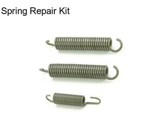 Spring Repair Kit