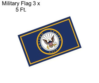 Military Flag 3 x 5 Ft.