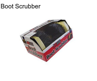 Boot Scrubber