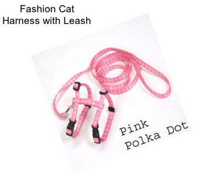 Fashion Cat Harness with Leash