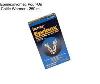 Eprinex/Ivomec Pour-On Cattle Wormer - 250 mL