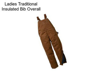 Ladies Traditional Insulated Bib Overall