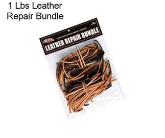 1 Lbs Leather Repair Bundle