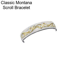 Classic Montana Scroll Bracelet