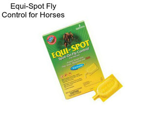 Equi-Spot Fly Control for Horses