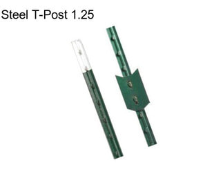 Steel T-Post 1.25