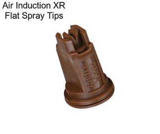 Air Induction XR Flat Spray Tips