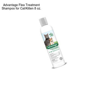 Advantage Flea Treatment Shampoo for Cat/Kitten 8 oz.