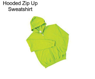 Hooded Zip Up Sweatshirt