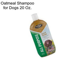 Oatmeal Shampoo for Dogs 20 Oz.