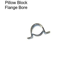 Pillow Block Flange Bore