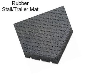 Rubber Stall/Trailer Mat