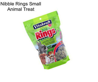 Nibble Rings Small Animal Treat