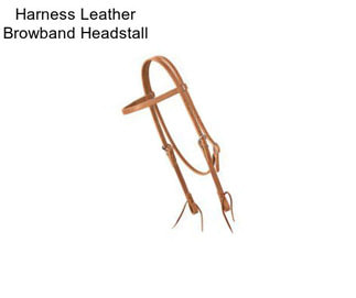 Harness Leather Browband Headstall