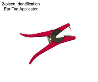 2-piece Identification Ear Tag Applicator