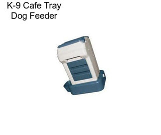 K-9 Cafe Tray Dog Feeder